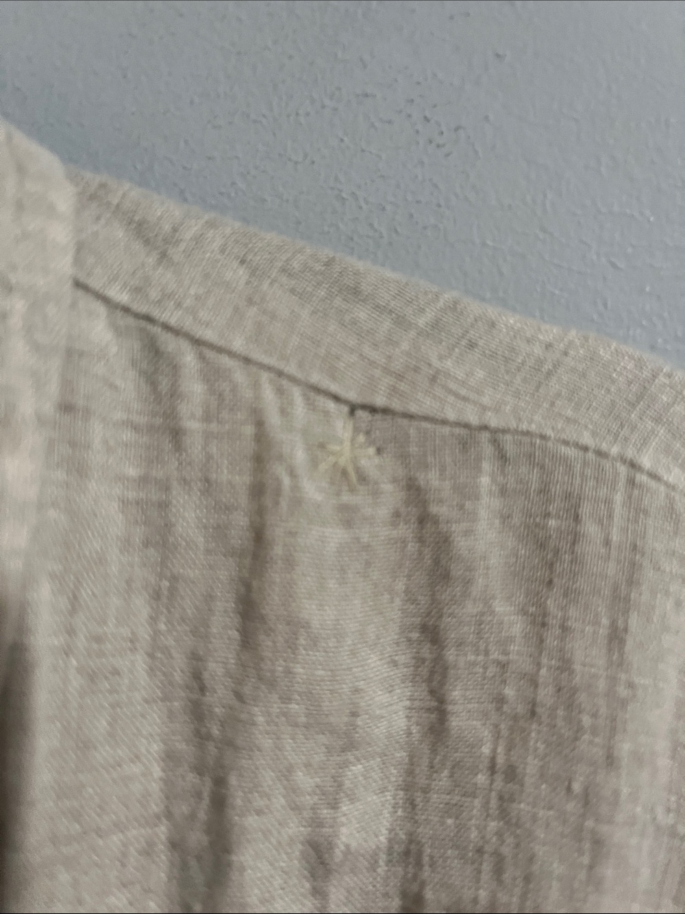Flax Linen Button Front Jacket - Picture 4 of 6
